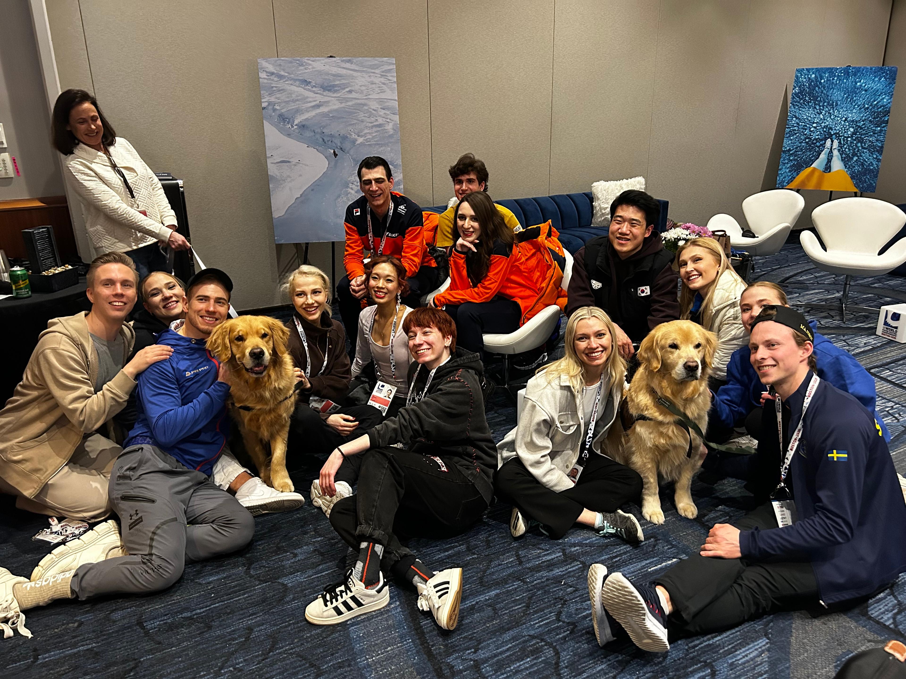 The Calm Zone: A Quiet Space at the World Figure Skating Championships in Boston