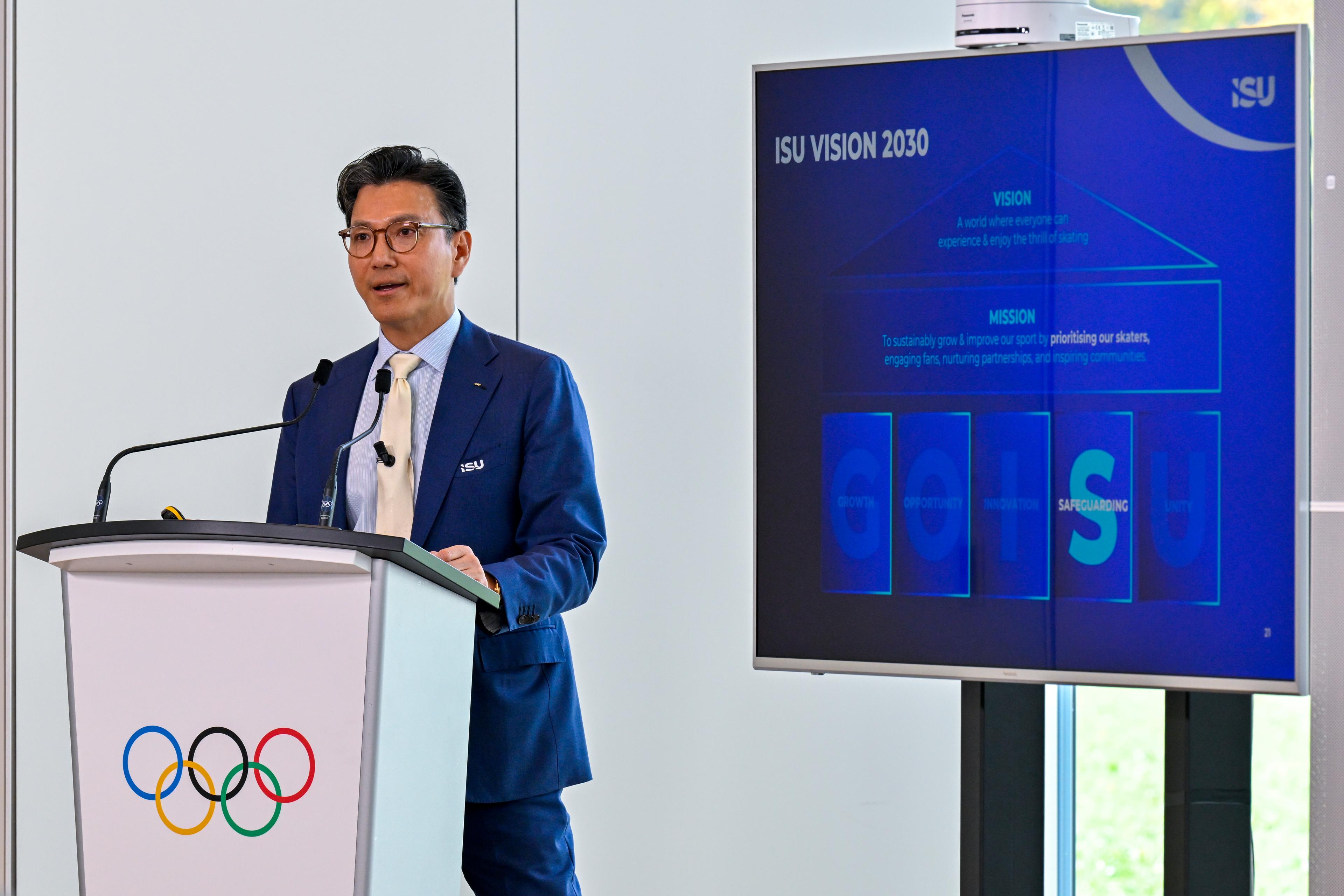 ISU Management takes the stage at IOC International Forum for Sports Integrity